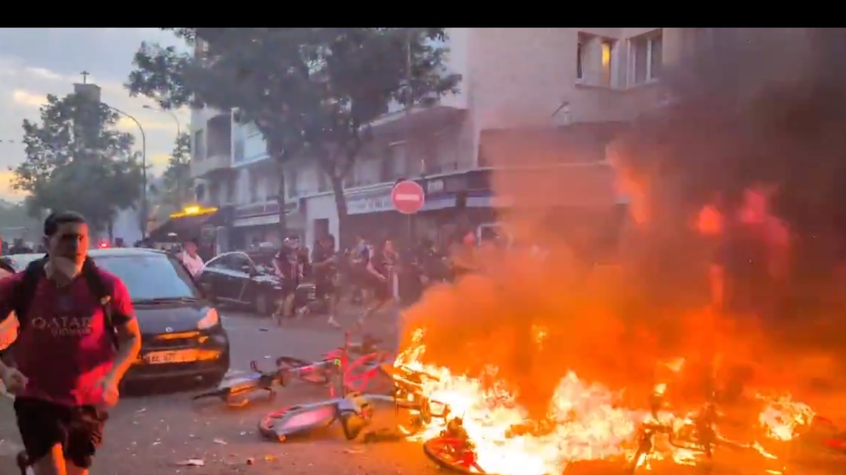 VIDEO: One Dead and 780 Arrested After Champions League Win