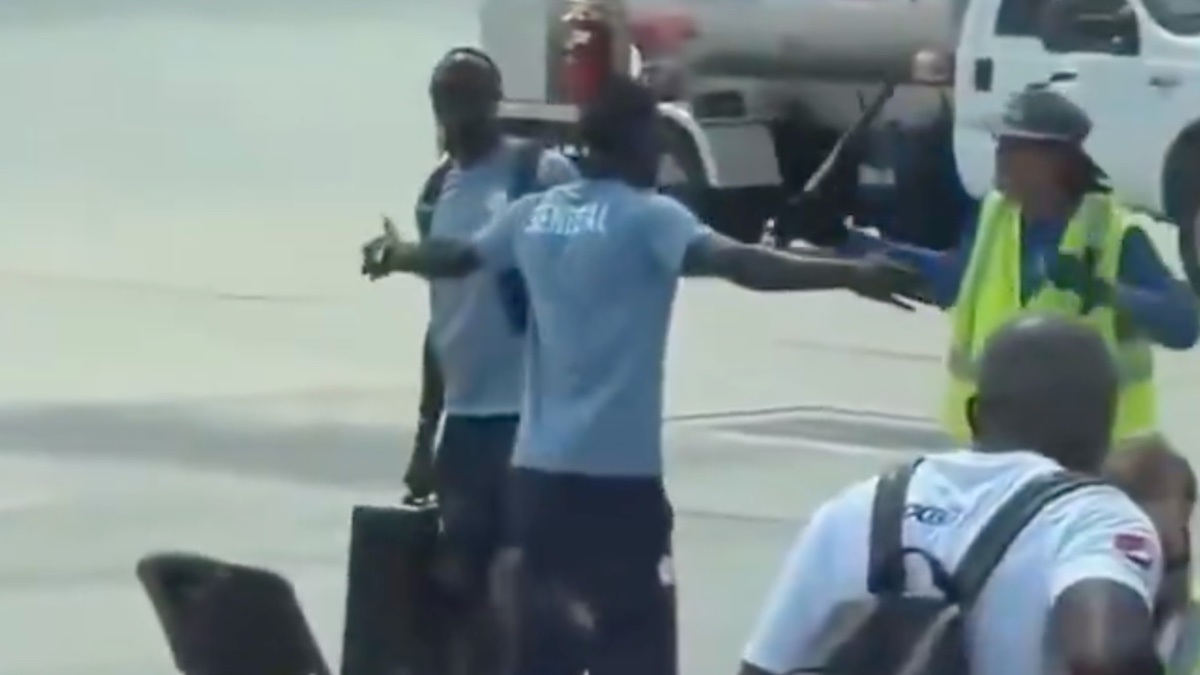 VIDEO: Senegal & Uzbekistan Treated Like Criminals Upon Landing For The World Cup